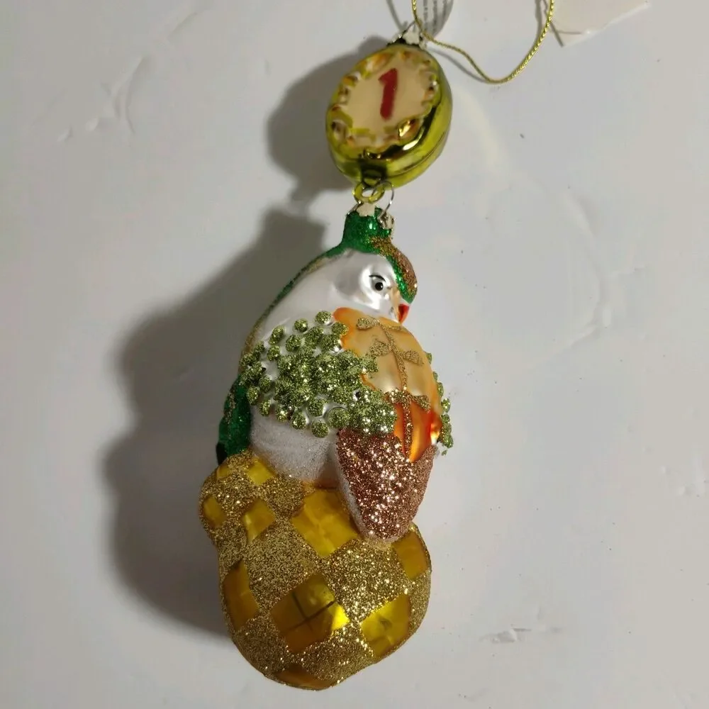 Grande Living 12 Days of Christmas GlassTree Ornament s 1,2,3 Set  Dillard's
